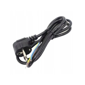 Przewód zasilający , bez wtyczki, 3m, 3x0,75mm2, 10A-16A